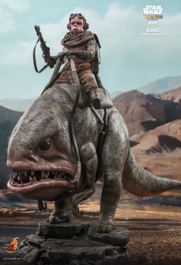 Hot Toys - Kuiil und Blurgg - Star Wars: The Mandalorian