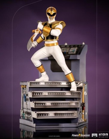 Iron Studios - White Ranger - Power Rangers - BDS Art Scale Statue