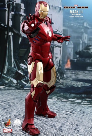 1/4th Iron Man Mark III Deluxe Ver. - Iron Man - Hot Toys