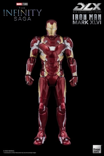 Threezero - Iron Man Mark 46 - Infinity Saga DLX Scale Actionfigur 1/12