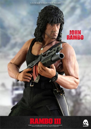 Threezero - John Rambo - Rambo III - Sylvester Stallone