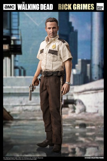 Threezero - Rick Grimes - The Walking Dead Saison 1 - Action Figur