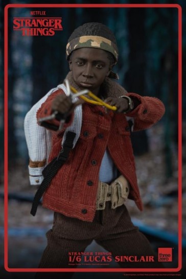 Threezero - Stranger Things - Lucas Sinclair - Actionfigur
