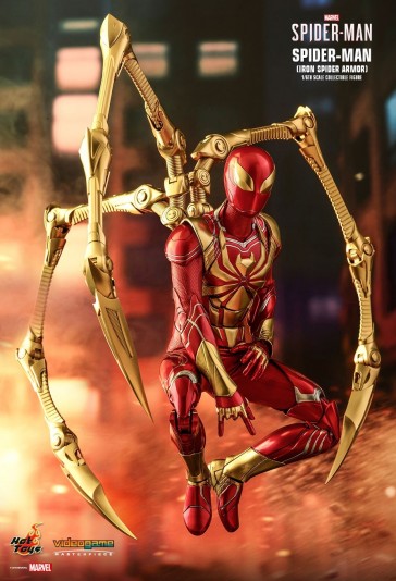 Hot Toys - Spider-Man - Iron Spider Armor - Marvel’s Spider-Man - PS4 Videogame