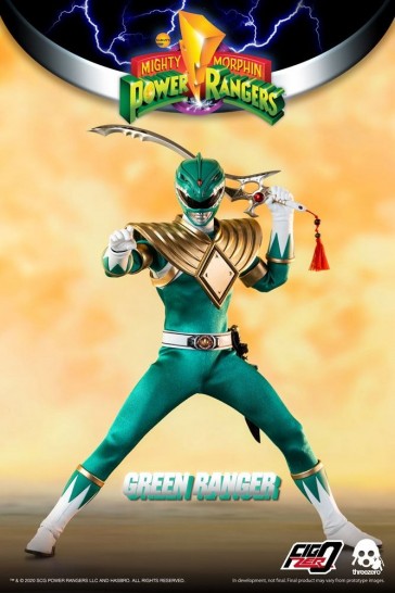 Threezero - Mighty Morphin Power Rangers - Green Ranger - 1/6 Actionfigur