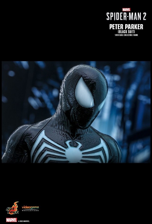 Peter Paker (Black Suit) aus Marvels Spider-Man 2 von Hot Toys - VGM56