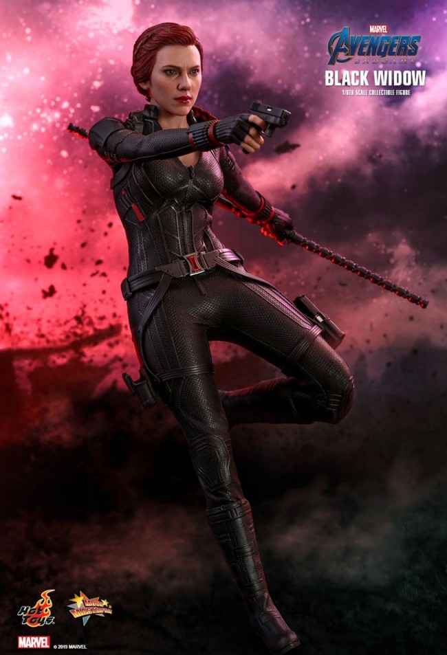 Figurine Articulée Black Widow Avengers Endgame - 15 Cm, Échelle 1:8, Neuve Sous Blister