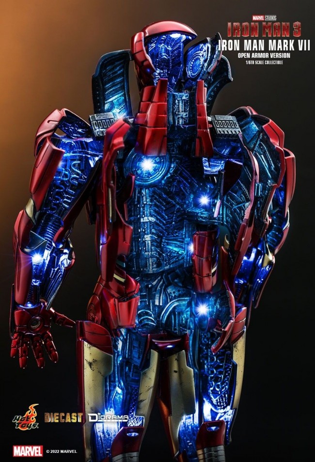 Iron Man Mark VII aus dem Blockbuster Iron Man 3 von Hot Toys ...