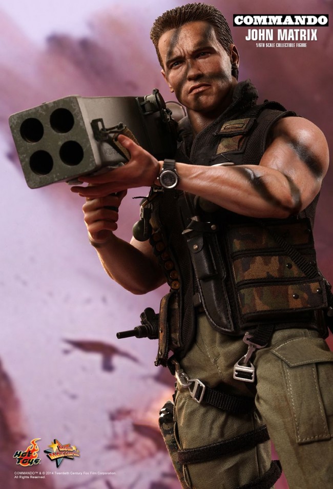 Matrix Commando John Matrix - Commando - Hot Toys - Movie Masterpieces - MMS276 ...