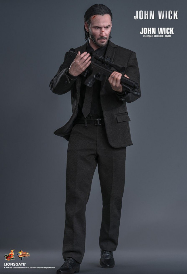 Patch Ricamato John Wick 'Hello My Name Is JOHN WICK Prepare To Die'