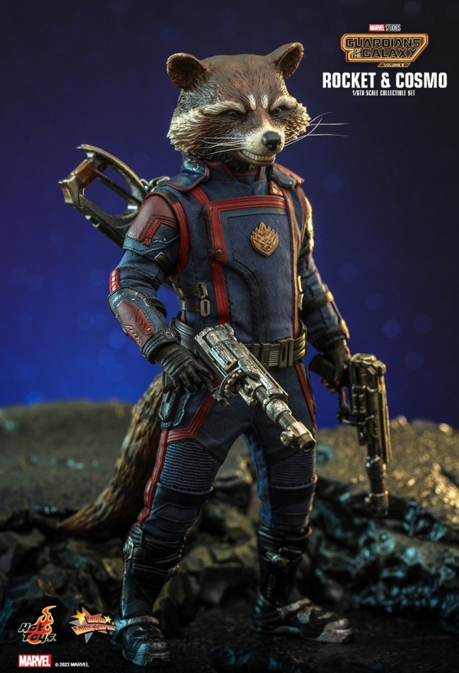 Rocket and Cosmo aus Guardians of the Galaxy Vol. 3 von Hot Toys - MMS708