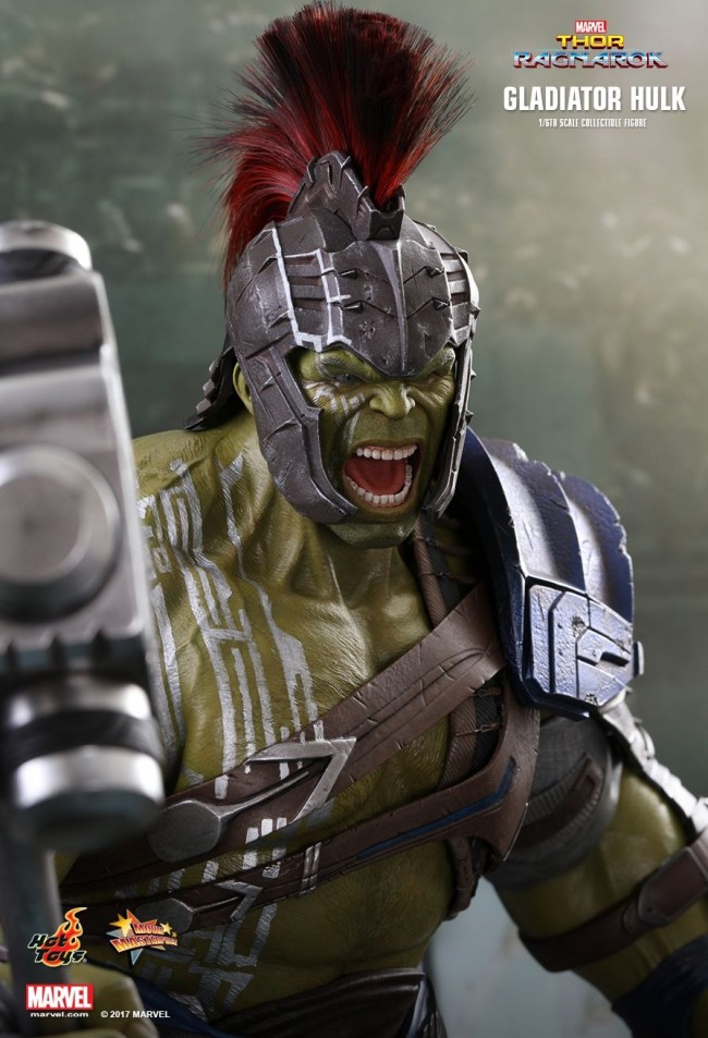 Gladiator Hulk Ragnarok Gladiator Hulk aus dem Marvel Film Thor Ragnarok von Hot Toys - MMS430