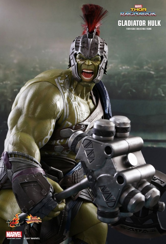 Gladiator Hulk Ragnarok Gladiator Hulk aus dem Marvel Film Thor Ragnarok von Hot Toys - MMS430