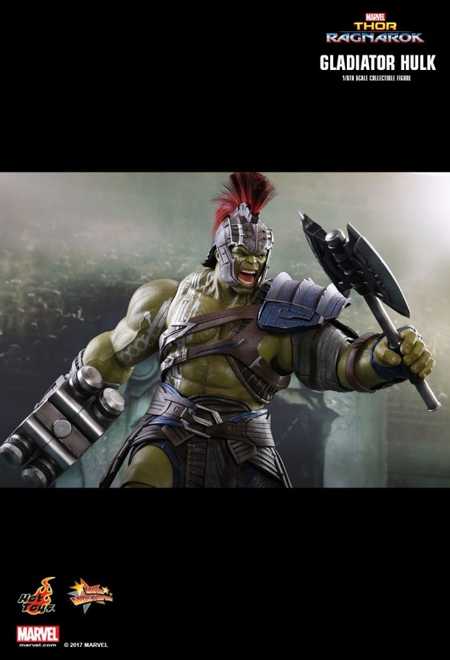 Gladiator Hulk Ragnarok Gladiator Hulk aus dem Marvel Film Thor Ragnarok von Hot Toys - MMS430
