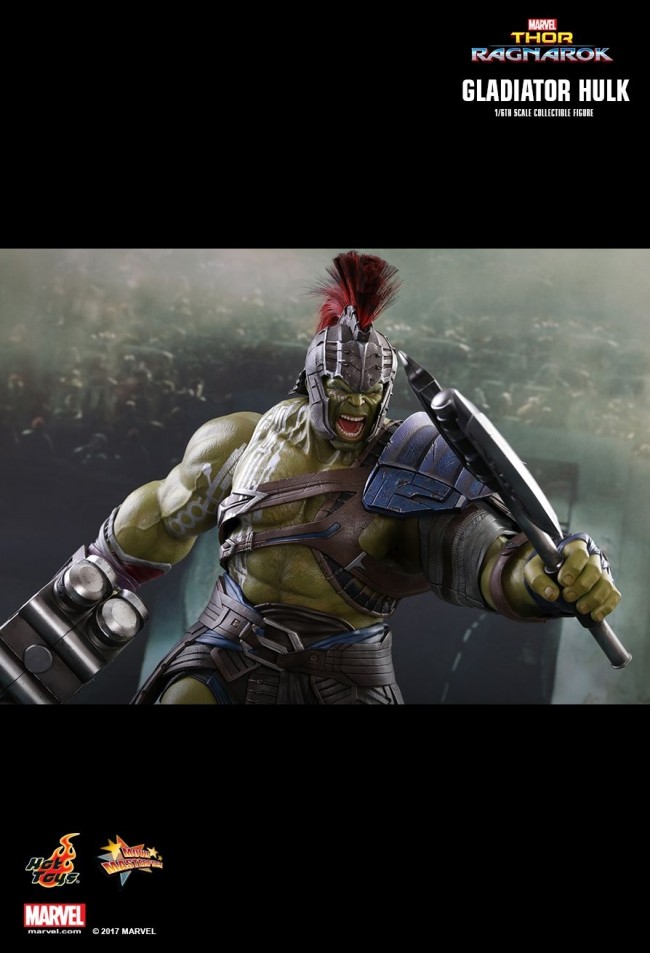 Gladiator Hulk Ragnarok Gladiator Hulk aus dem Marvel Film Thor Ragnarok von Hot Toys - MMS430