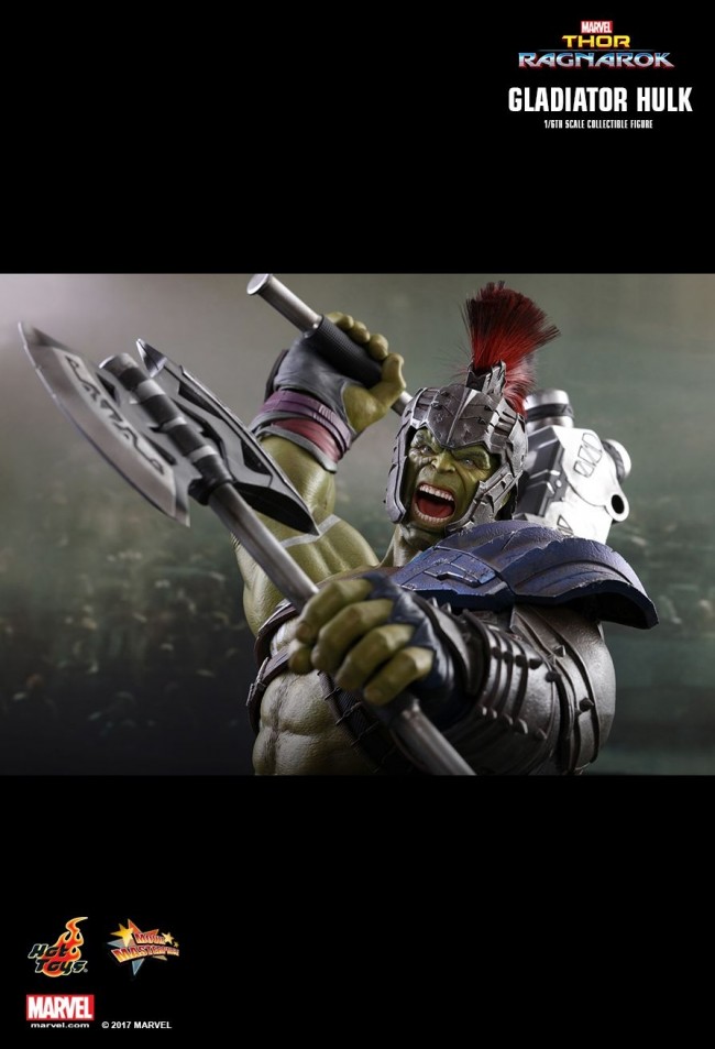 Gladiator Hulk Ragnarok Gladiator Hulk aus dem Marvel Film Thor Ragnarok von Hot Toys - MMS430