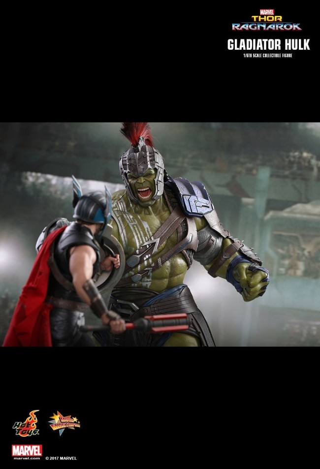 Gladiator Hulk Ragnarok Gladiator Hulk aus dem Marvel Film Thor Ragnarok von Hot Toys - MMS430