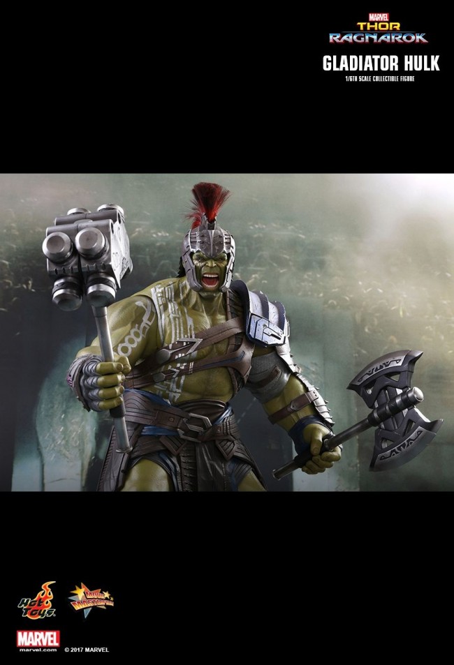 Gladiator Hulk Ragnarok Gladiator Hulk aus dem Marvel Film Thor Ragnarok von Hot Toys - MMS430