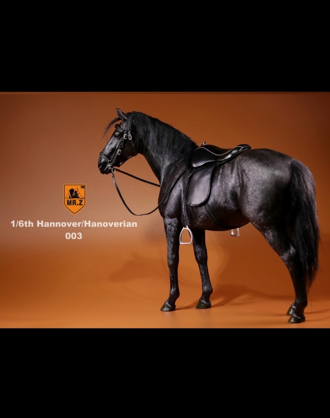 thumbnail image 2 of Mr.Z 1:6 Scale Hanoverian Horse Resin Figure – 5-Color Model For Collectors 2 of 5