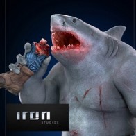 Iron Studios - Shark - The Suicide Squad - Art Scale Statue 