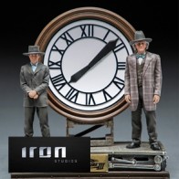 Iron Studios - Marty and Doc at the Clock - Back to the Future Part II - Deluxe Art Scale