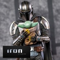 Iron Studios - Mandalorian and Grogu - Star Wars: The Mandalorian