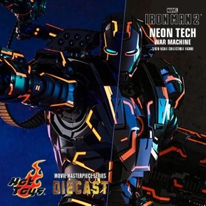 Hot Toys - Neon Tech War Machine - Iron Man 2 