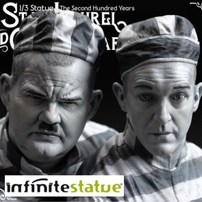 Infinite - Stan Laurel & Oliver Hardy Statue - The Second Hundred Years