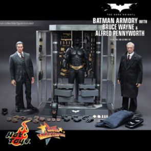 Hot Toys - Batman Armory with Bruce Wayne and Alfred Pennyworth 