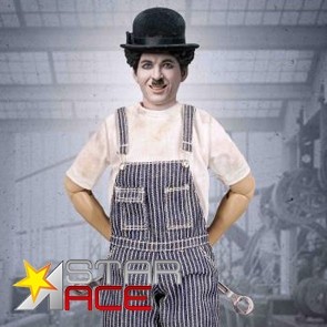 Star Ace - Charlie Chaplin - Worker Kostüm - 1/6 Zubehör Set