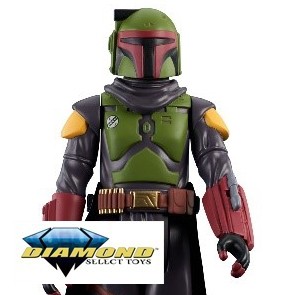 Diamond Select - Boba Fett - The Book Of Boba Fett - Vintage Kenner Jumbo Actionfigur