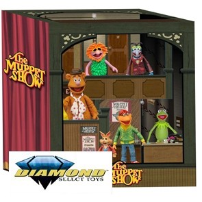 Diamond Select - Muppets Backstage Actionfiguren Deluxe Box Set