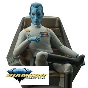 Diamond Select - Grand Admiral Thrawn on Throne - Star Wars Rebels - 1:7 Premier Collection