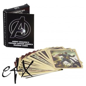 Agent Coulson's Cap Trading Cards Set - EFX