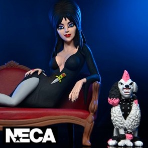 NECA - Elvira on Couch - Mistress of the Dark Toony Terrors Figur 