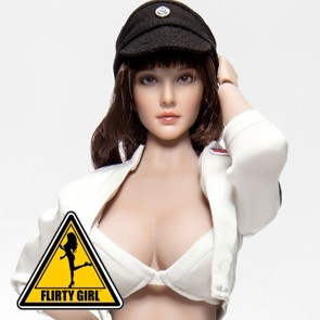 Flirty Girl - Space Officer - Clothing Set - White