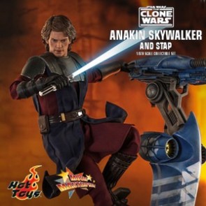 The 1/6th scale Anakin Skywalker Collectible Figure specially features: