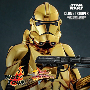 Hot Toys - Clone Trooper Gold Chrome Version