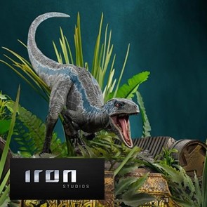 Iron Studios - Blue - Jurassic Park: Fallen Kingdom - Art Scale - Deluxe Version