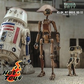Hot Toys - R5-D4, Pit Droid, BD-72 - Droit Set - Star Wars: The Book of Boba Fett 