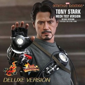 Hot Toys - Tony Stark - Mech Test Deluxe Version - Iron Man