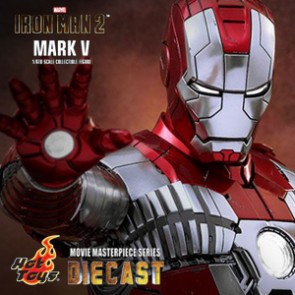 Iron Man Mark V - Iron Man 2 - DIECAST - Hot Toys