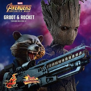 Hot Toys - Groot & Rocket - Avengers: Infinity War