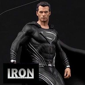 Iron Studios - Superman Black Suit - Zack Snyder's Justice League 