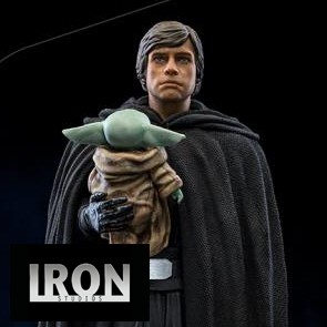 Iron Studios - Luke Skywalker and Grogu - Art Scale