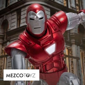 Mezco Toyz - Iron Man Silver Centurion Edition - The One:12 Collective