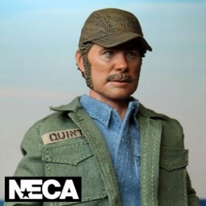 NECA - Sam Quint - Der weiße Hai - Retro-Actionfigur 