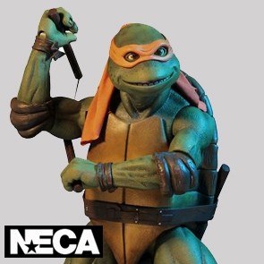 NECA - Michelangelo - Teenage Mutant Ninja Turtles - 1990 Movie - 1/4 Actionfigur