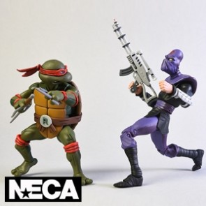 NECA - Raphael vs Foot Soldier - Teenage Mutant Ninja Turtles