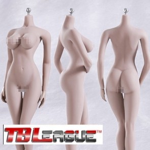 Phicen Female Seamless Body Large Breast Size Pale Series S04B